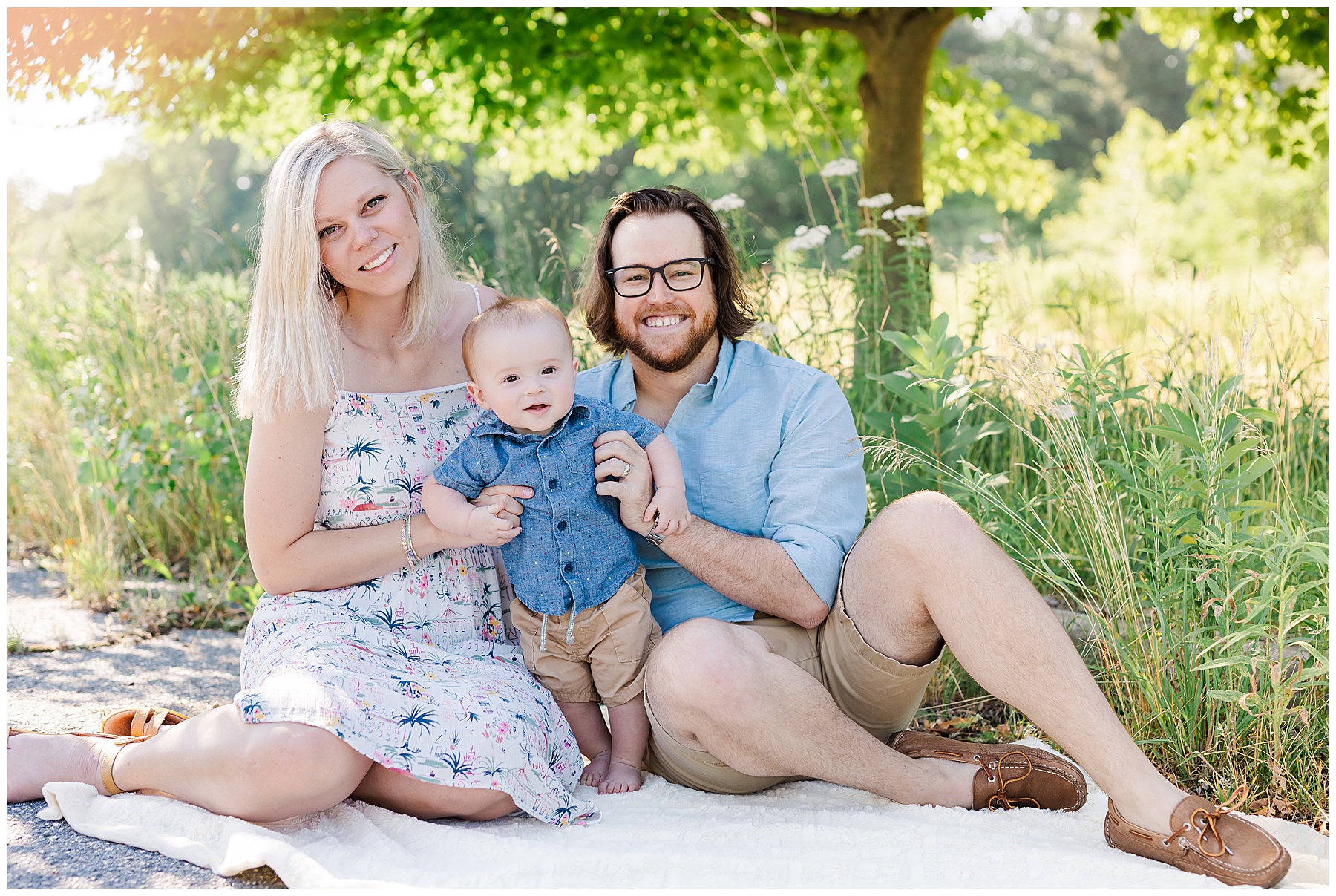 family-photos, grand-rapids-family-photographer, family-photos-matching-shoes, wildflowers-photos-family, gorgeous-summer-family-photos